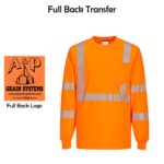 A & P Grain Systems Hi-Vis Segmented Tape Long Sleeve T-Shirt