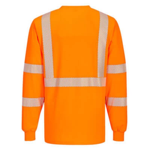 A & P Grain Systems Hi-Vis Segmented Tape Long Sleeve T-Shirt - Image 3