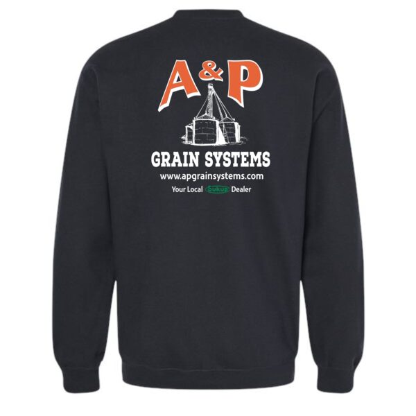 A & P Grain Systems Midweight Crewneck Sweatshirt - Image 3