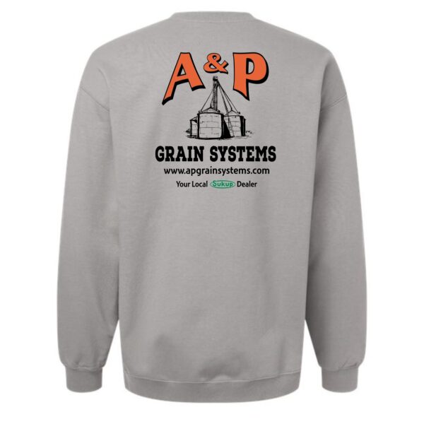 A & P Grain Systems Midweight Crewneck Sweatshirt - Image 5