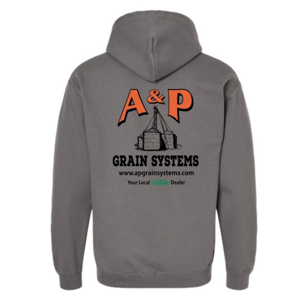A & P Grain Systems Midweight Hooded Sweatshirt - Image 7
