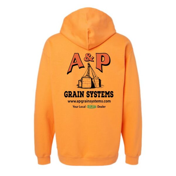 A & P Grain Systems Midweight Hooded Sweatshirt - Image 11