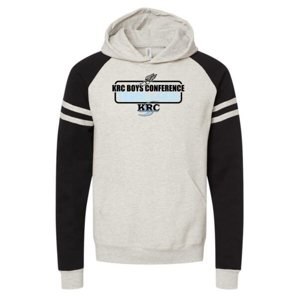 KRC Boys Track Varsity Colorblock Hooded Sweatshirt - Image 2