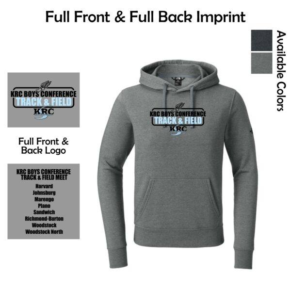 KRC Boys Track The North Face Pullover Hoodie