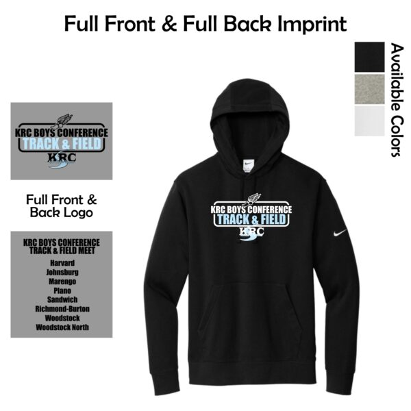 KRC Boys Track Nike Pullover Hoodie