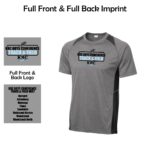 KRC Boys Track Heather Colorblock Tee