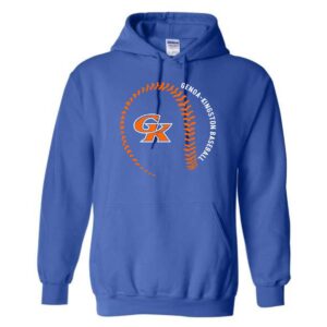 Genoa Kingston Booster Club Baseball Adult & Youth Hooded Sweatshirt