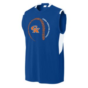 Genoa Kingston Booster Club Baseball Adult & Youth Sleeveless V-Neck