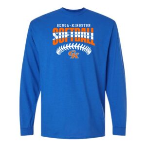 Genoa Kingston Booster Club Softball Adult & Youth Long Sleeve T-Shirt
