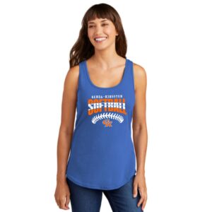 Genoa Kingston Booster Club Softball Ladies Tank Top
