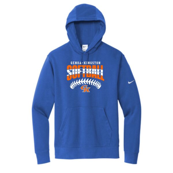 Genoa Kingston Booster Club Softball Adult Nike Pullover Hoodie