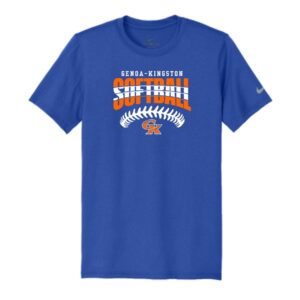 Genoa Kingston Booster Club Softball Adult Nike Performance Tee