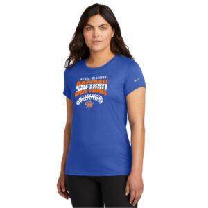 Genoa Kingston Booster Club Softball Ladies Nike Performance Tee