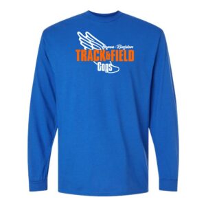 Genoa Kingston Booster Club Track & Field Adult & Youth Long Sleeve T-Shirt