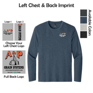 A & P Grain Systems District Long Sleeve Tee