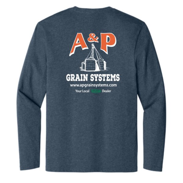 A & P Grain Systems District Long Sleeve Tee - Image 5