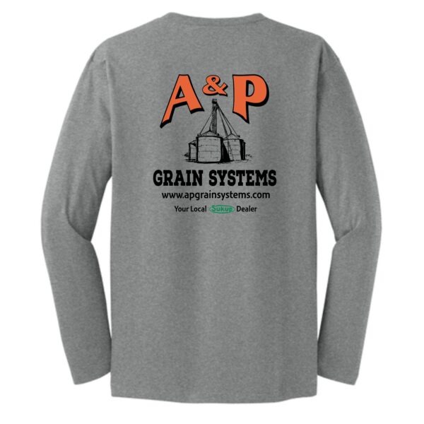 A & P Grain Systems District Long Sleeve Tee - Image 7