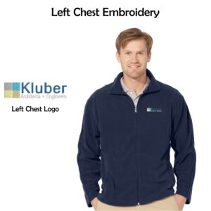 Kluber Architects + Engineers Microfleece Full-Zip Jacket