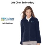 Kluber Architects + Engineers Ladies Microfleece Full-Zip Jacket