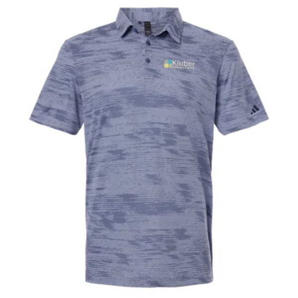 Kluber Architects + Engineers Adidas Textured Stripe Polo - Image 2