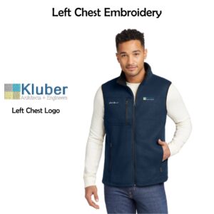 Kluber Architects + Engineers Fleece Vest