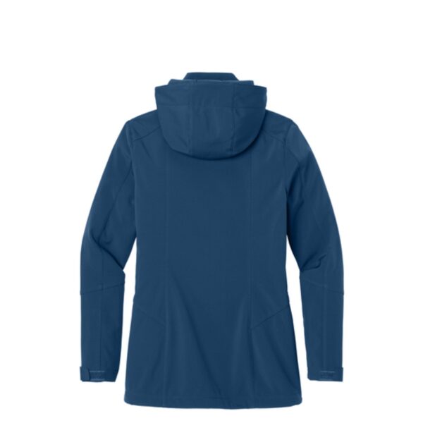 Kluber Architects + Engineers Ladies Hooded Soft Shell Parka - Image 3