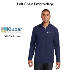 Kluber Architects + Engineers Pinpoint Mesh 1/2-Zip