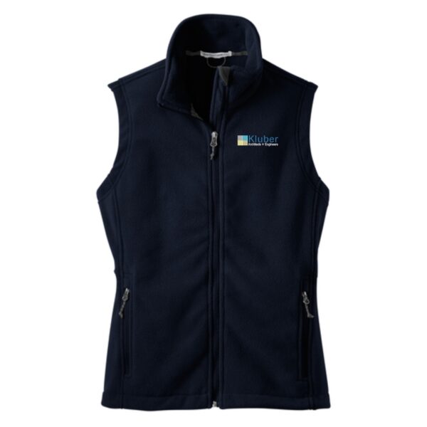 Kluber Architects + Engineers Ladies Fleece Vest - Image 2
