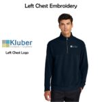 Kluber Architects + Engineers Linear Texture 1/4-Zip
