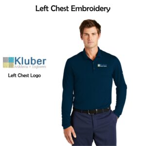 Kluber Architects + Engineers Nike Long Sleeve Polo