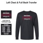 Marengo 001 Girls Soccer Regional Champions Adult Long Sleeve T-Shirt