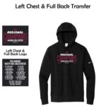 Marengo 001 Girls Soccer Regional Champions Adult Nike Hoodie