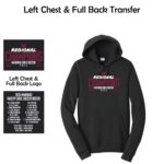 Marengo 001 Girls Soccer Regional Champions Adult Adult Hooded Sweatshirt