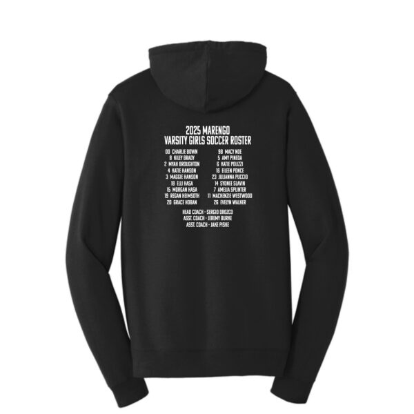 Marengo 001 Girls Soccer Regional Champions Adult Adult Hooded Sweatshirt - Image 3