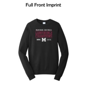 Marengo Softball 01 Conference Champions Adult Crewneck Sweatshirt