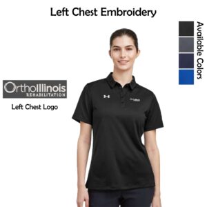OrthoIllinois Rehabilitation Under Armour Ladies Tech Polo