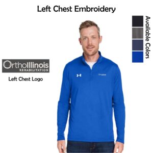 OrthoIllinois Rehabilitation Under Armour Team Tech Quarter-Zip Pullover