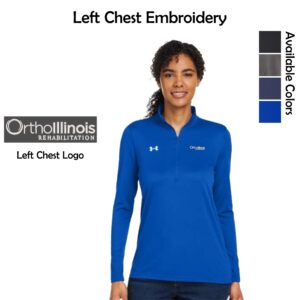 OrthoIllinois Rehabilitation Under Armour Ladies Team Tech Half-Zip
