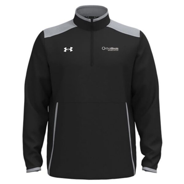 OrthoIllinois Rehabilitation Under Armour Long Sleeve Half-Zip - Image 2