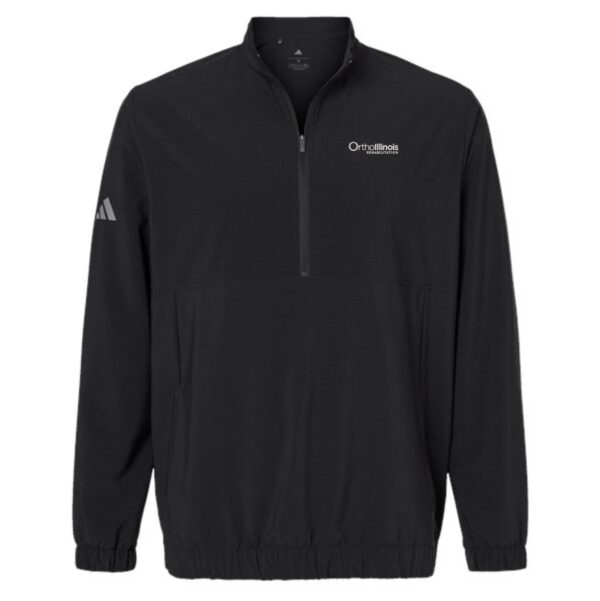 OrthoIllinois Rehabilitation Adidas Half-Zip Pullover - Image 2
