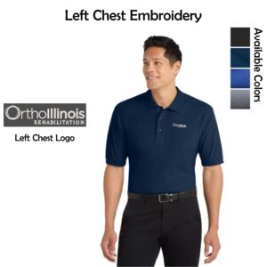 OrthoIllinois Rehabilitation Silk Touch Polo