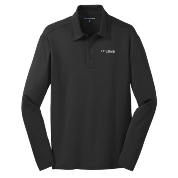 OrthoIllinois Rehabilitation Performance Long Sleeve Polo - Image 2
