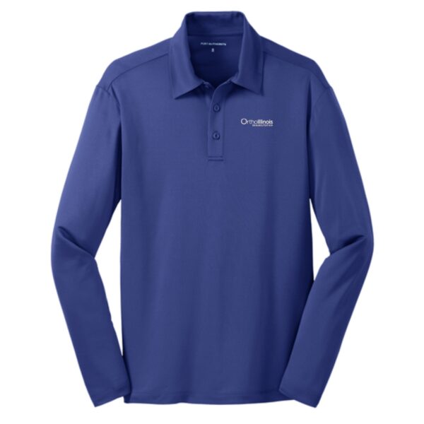OrthoIllinois Rehabilitation Performance Long Sleeve Polo - Image 4