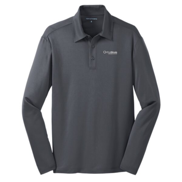OrthoIllinois Rehabilitation Performance Long Sleeve Polo - Image 5