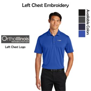 OrthoIllinois Rehabilitation Snag-Proof Polo