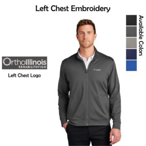 OrthoIllinois Rehabilitation Double Knit Full-Zip