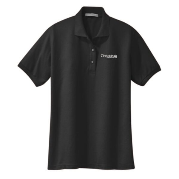 OrthoIllinois Rehabilitation Ladies Silk Touch Polo - Image 2