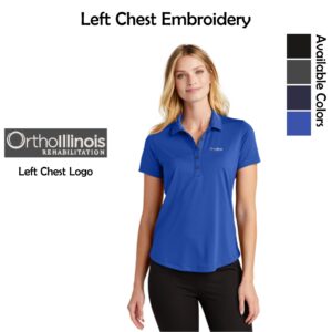 OrthoIllinois Rehabilitation Ladies Snag-Proof Polo