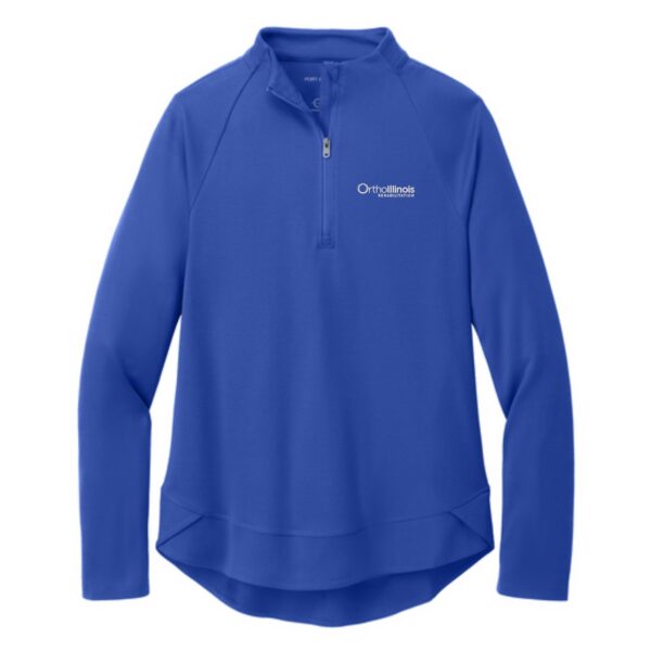 OrthoIllinois Rehabilitation Port Authority Ladies C-FREE Cypress 1/4-Zip - Image 6