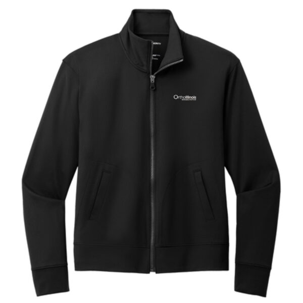 OrthoIllinois Rehabilitation Ladies Double Knit Full-Zip - Image 2
